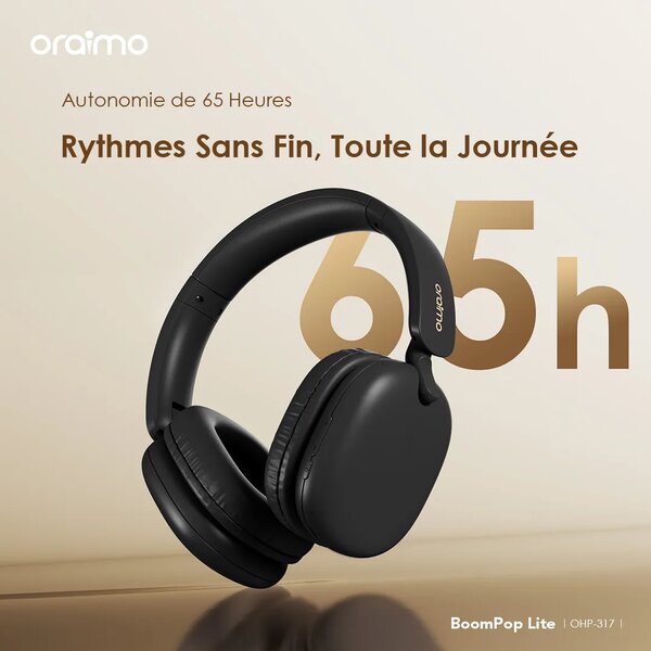 casque ORIGINAL Oraimo spacebuds, BOOMPOP.Lite