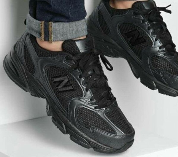 Baskets Homme Confort Noires