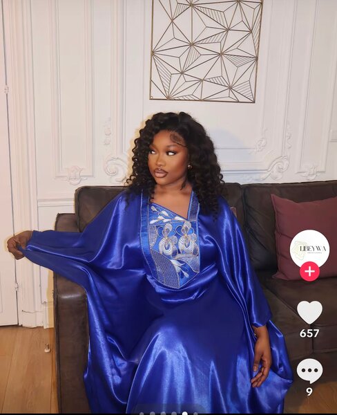 Robe Boubou Élégante Femme