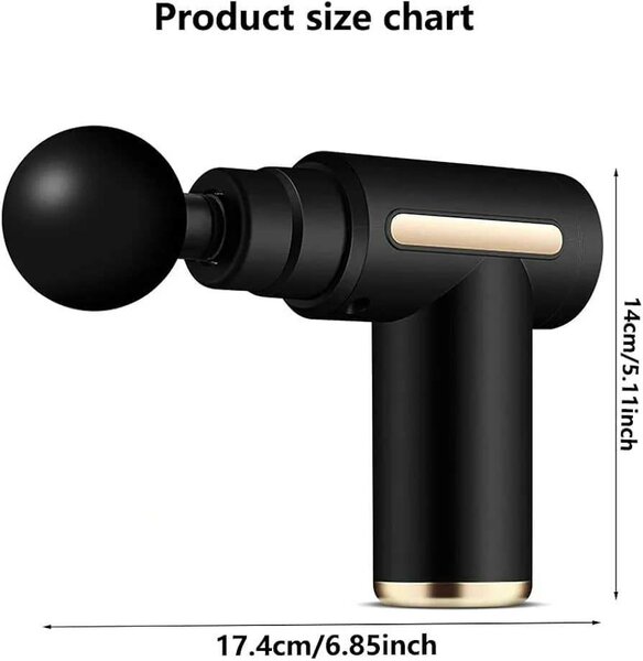 Pistolet de massage pour tissus profonds, masseur musculaire