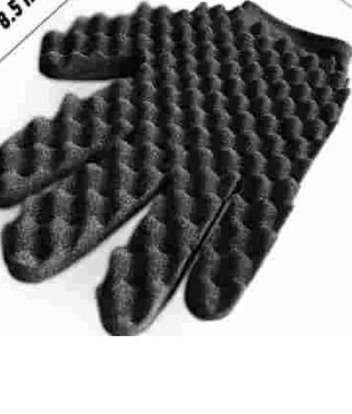 Gant de toilettage en caoutchouc