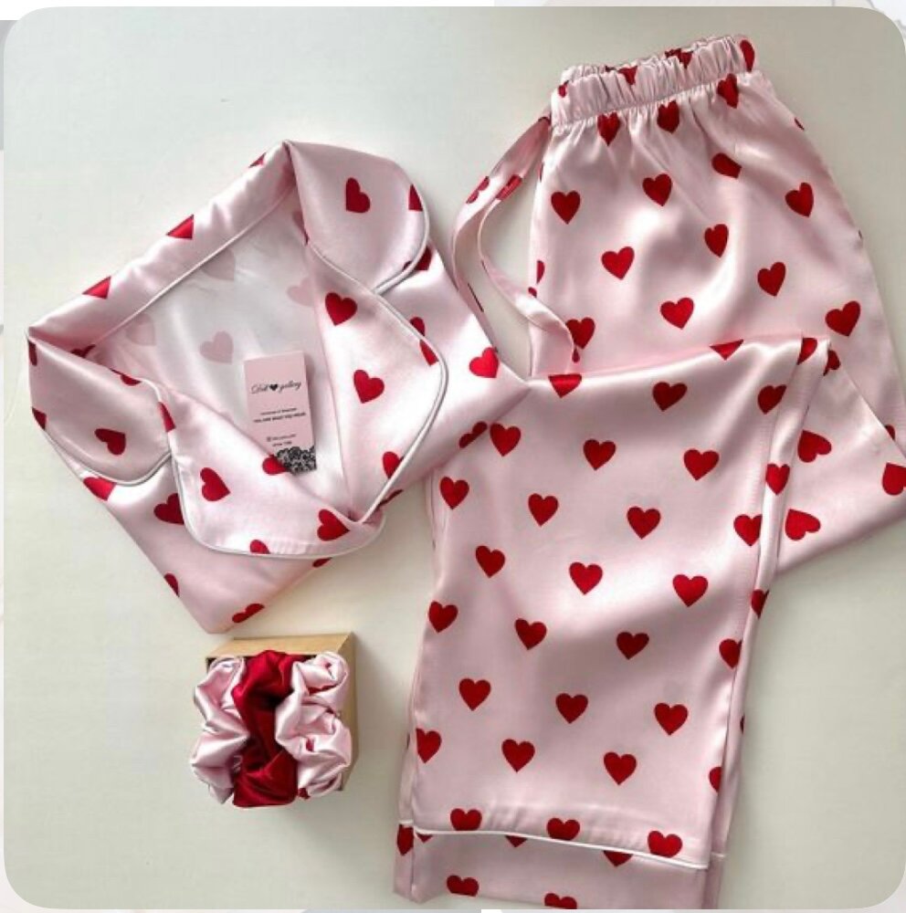 Pyjama Satin Femme Élégant