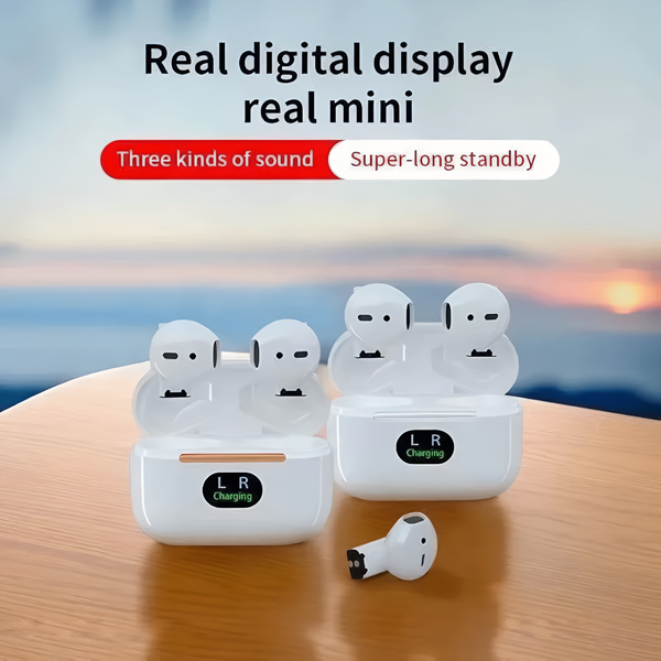Écouteurs sans fil mini affichage