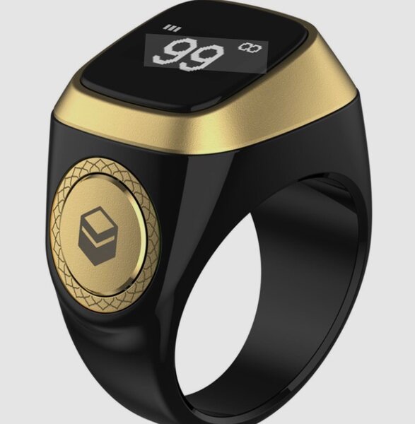 Bague Connectée Fitness Or