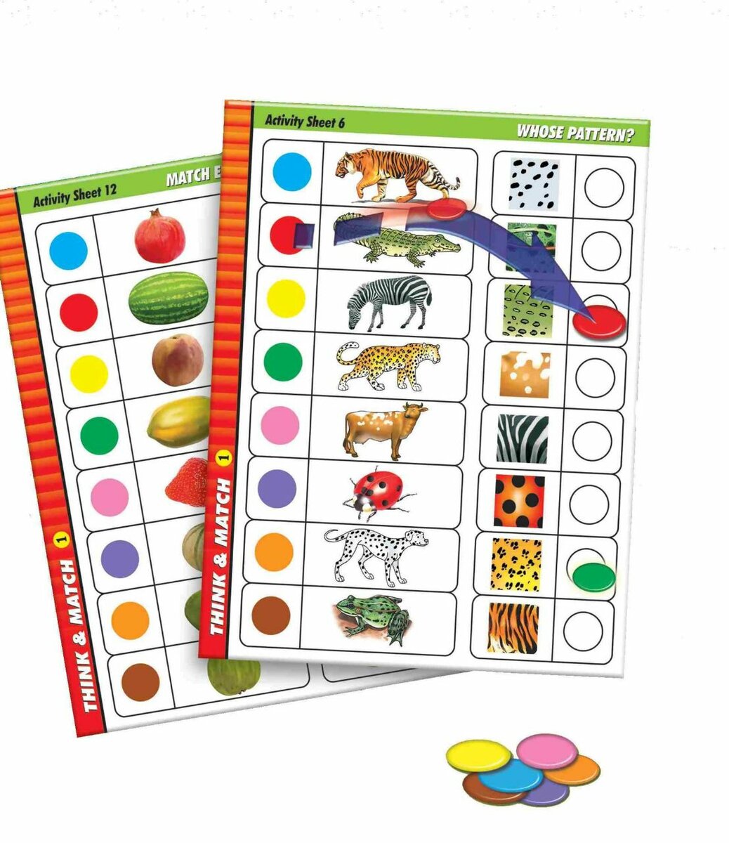 Think & Match Jeu Éducatif