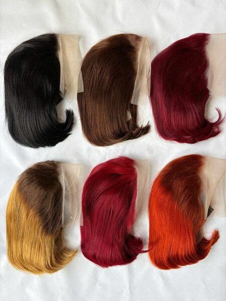 Perruques coupe carré frontale