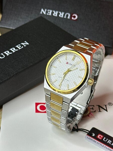 Montre Homme Elegante Bicolore