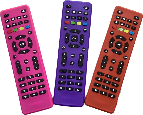 Télécommande canal hd +un étui silicone