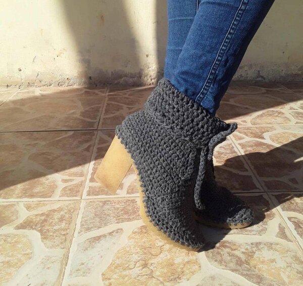 Crochet Boots
