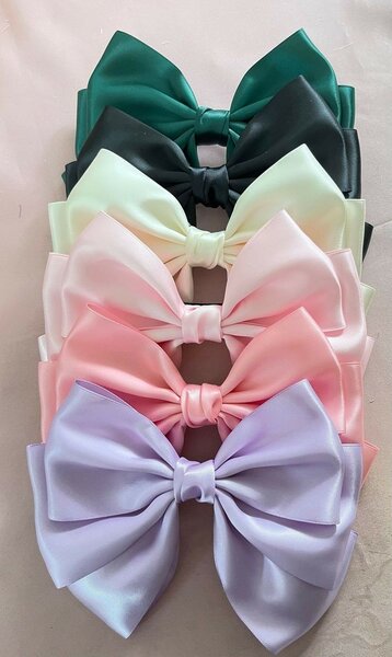 Silk Hair Bows