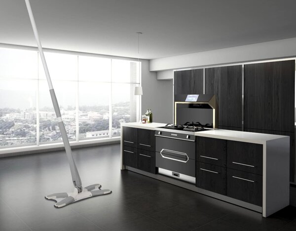 Balai à poussière en microfibre facile à essorer et à retour