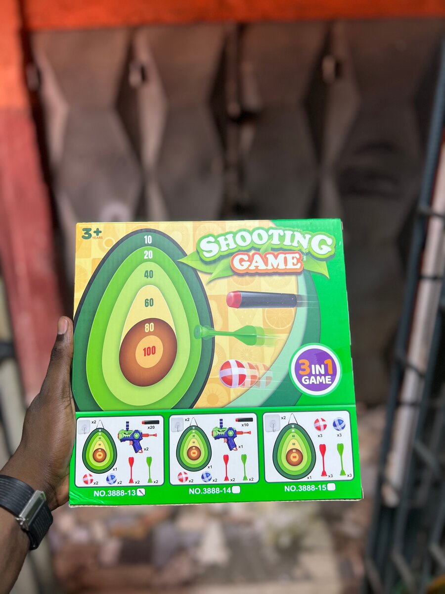 Jeu de Tir 3-en-1 Enfant