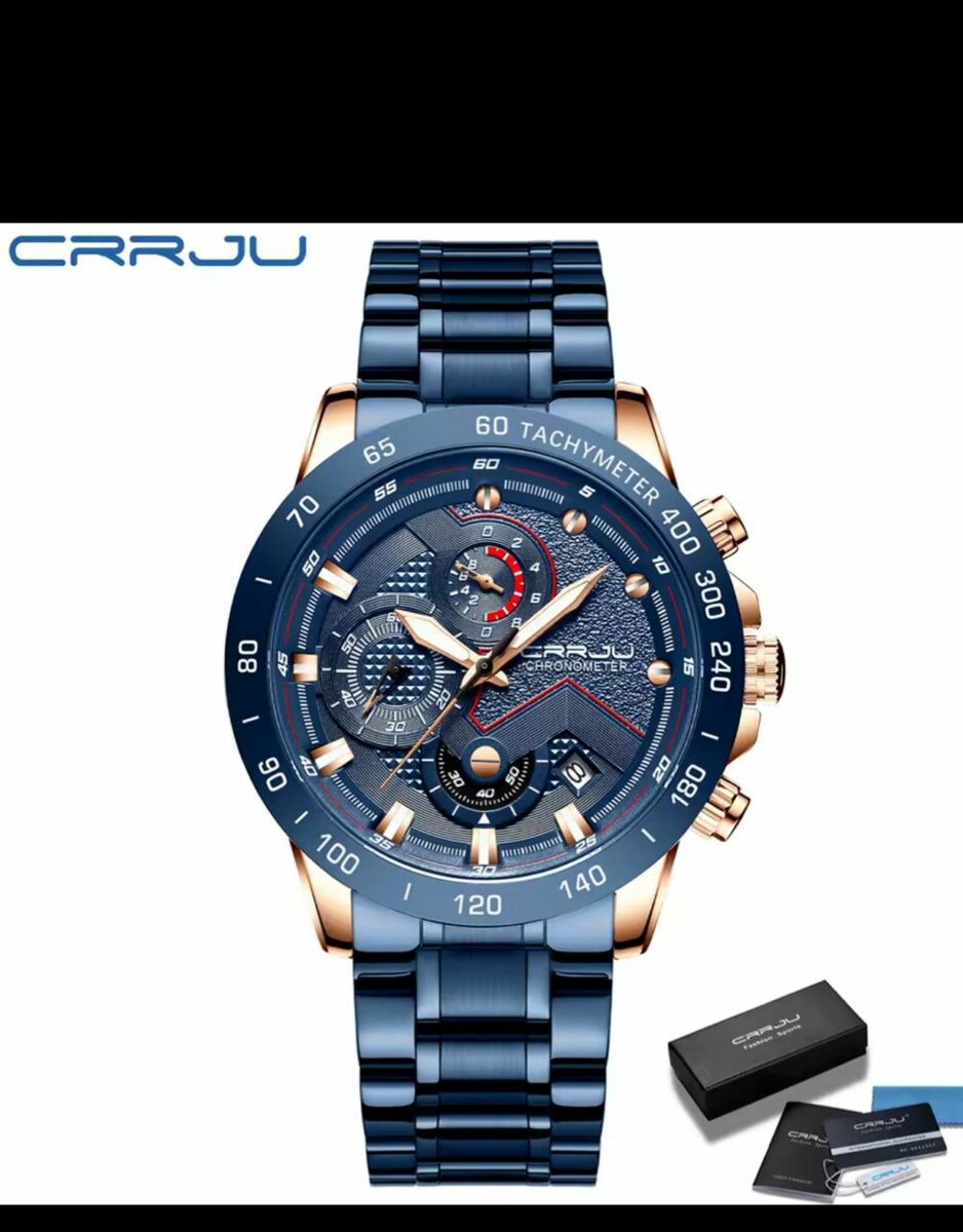 Montre Homme Chronographe Étanche