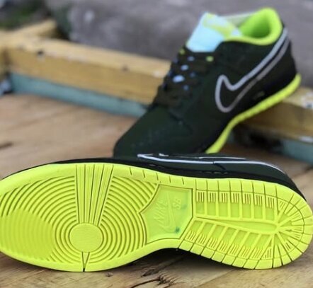 Boxed Nike SB Dunk sneakers