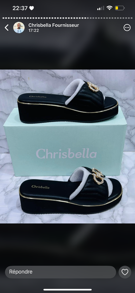 Mules Femmes à Plateforme Chrisbella