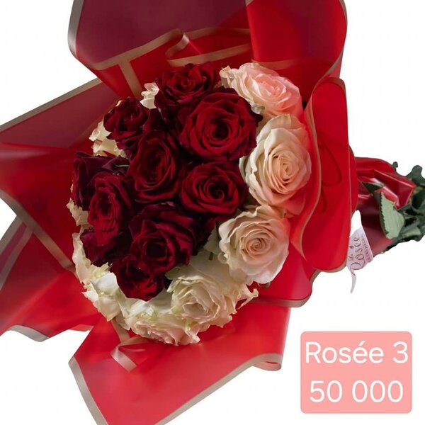 Bouquet de roses élégantes