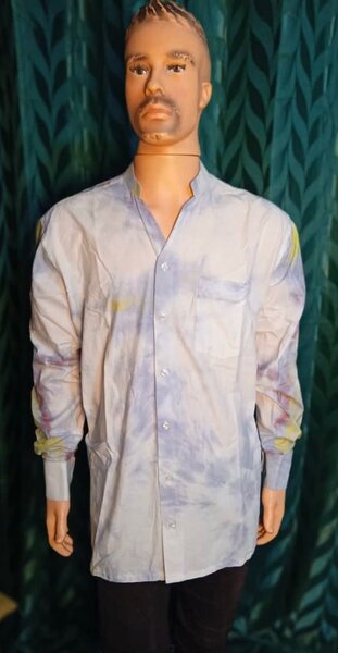 Chemise homme tie-dye tendance