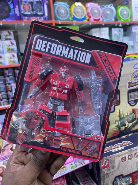 Robot de Transformation Rouge