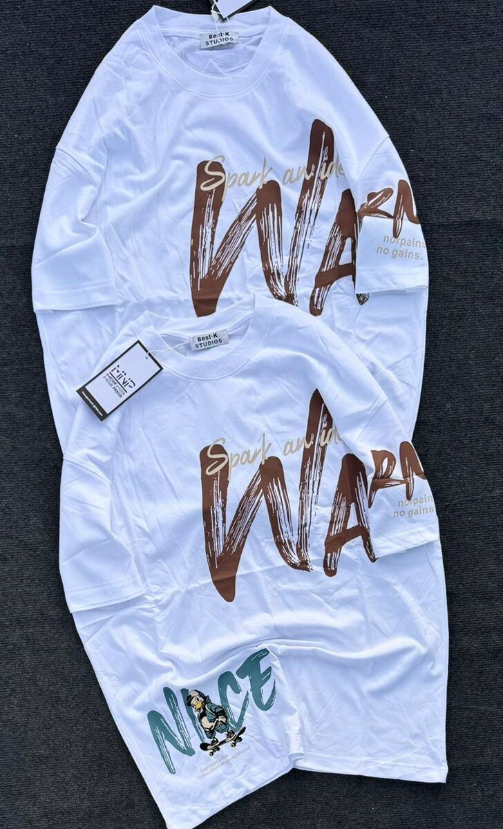 T-shirts streetwear décontractés