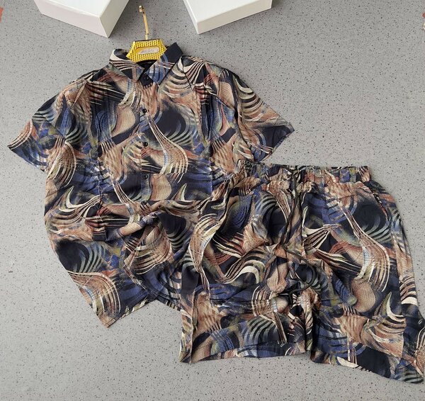 VINTAGE SUMMER SHIRT TOP&DOWN