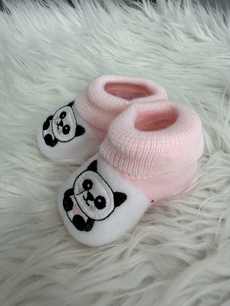 Chaussons Bébé Panda Doux
