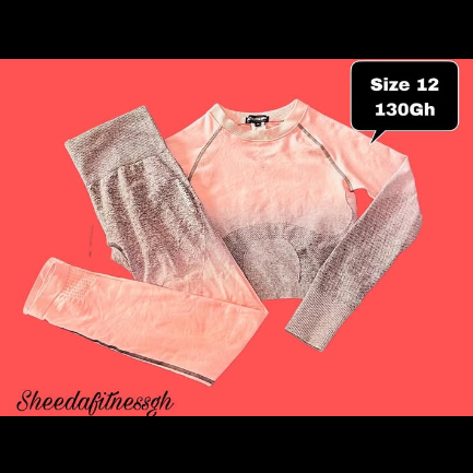 top and leggings orange