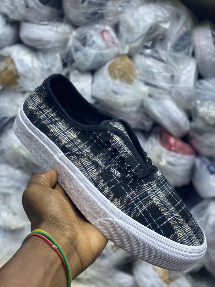 Chaussures Vans à carreaux