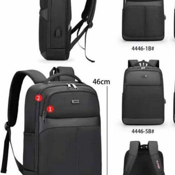 16.5 Laptop Compartment USB port Quality Backpack