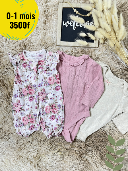 Lot de vêtements bébé 0-1 mois