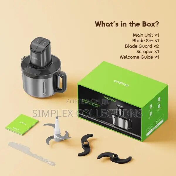 Oraimo Hachoir Électrique Multifonction