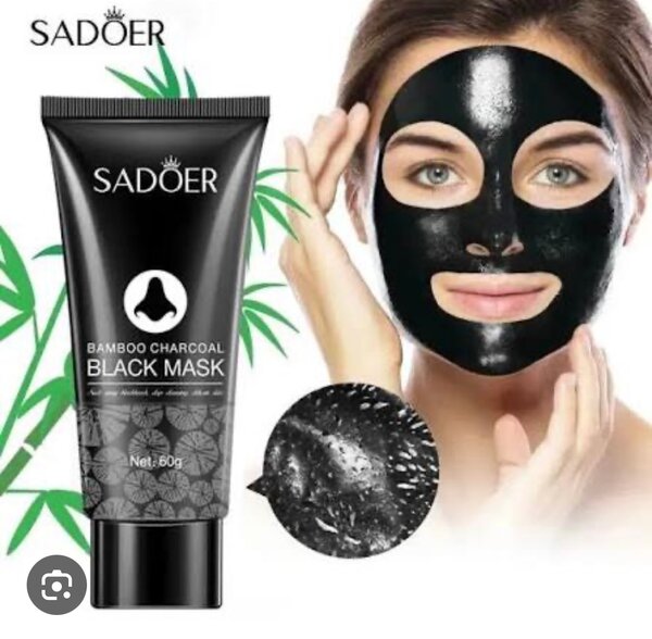 Masque Noir Charbon Bambou