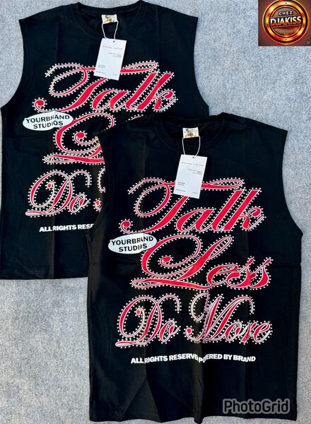 Débardeur Homme "Talk Less Do More"