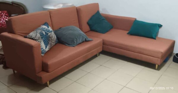 Canapé d'angle moderne