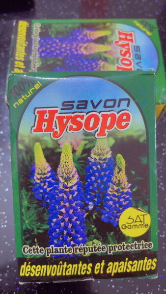 Savon Hysope Naturel
