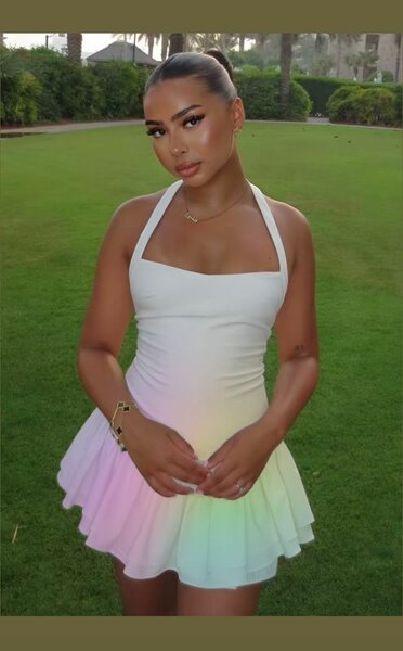 Robe d'été colorée