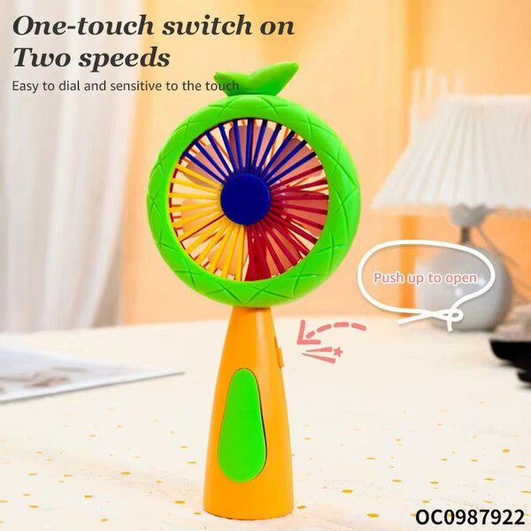 Ventilateur portable 2 vitesses