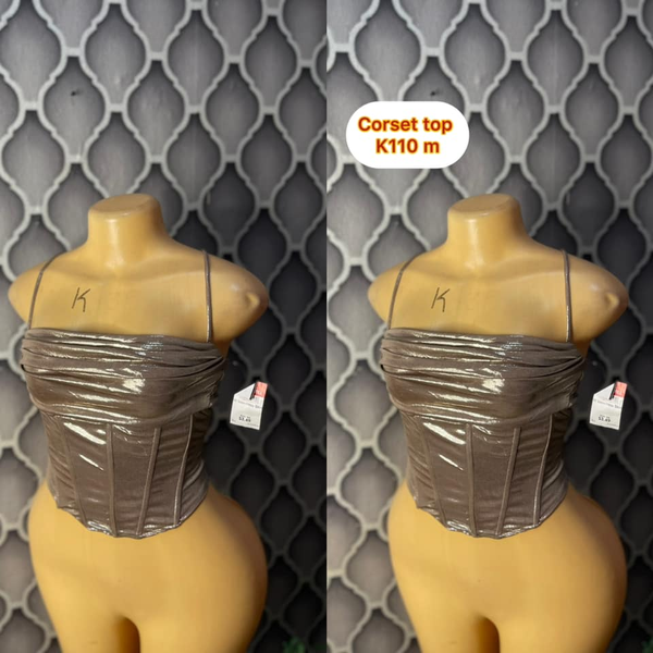 Beautiful thrifted corset tops and tops 