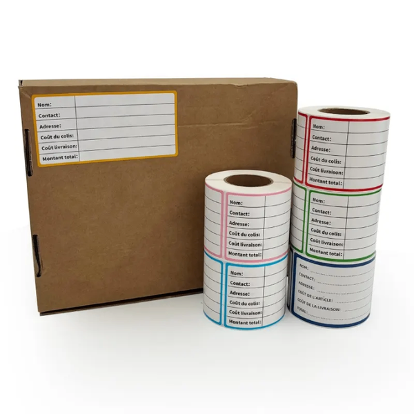 Rouleaux de 200 étiquettes