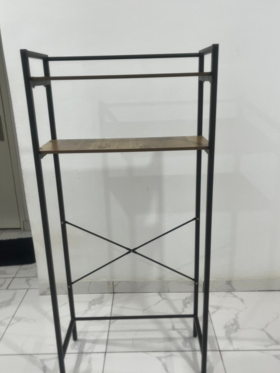 Étagère industrielle bois métal