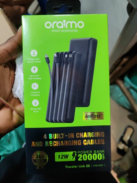 Oraimo power bank 20,000MAH