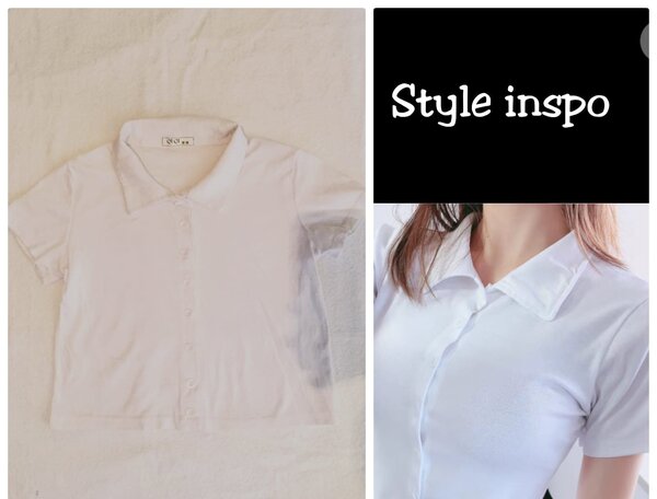 Salaula crop tops and tops