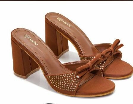 Sandales à talons ouvert