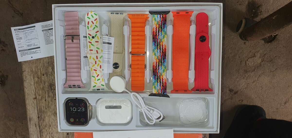 Ultra 13 Smart watch with airpod.