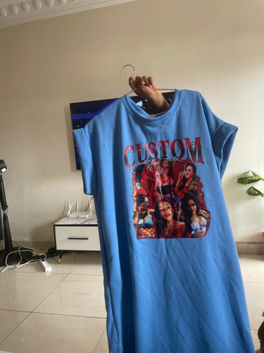 T-shirt personnalisable tendance