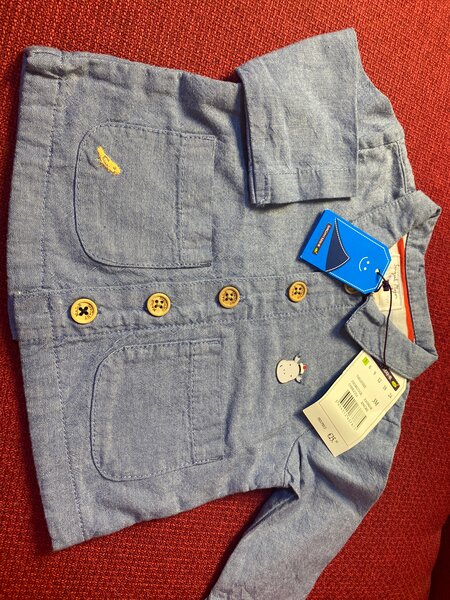 Veste garçon en lin élégante