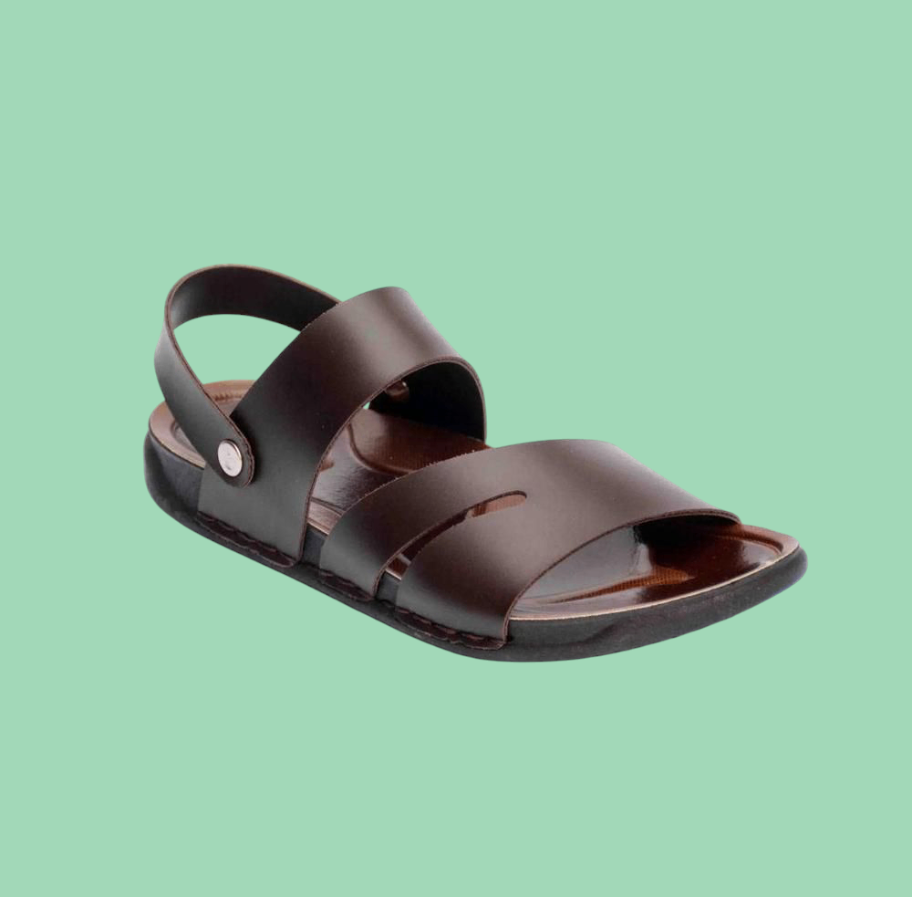 Man's stylish brown sandal