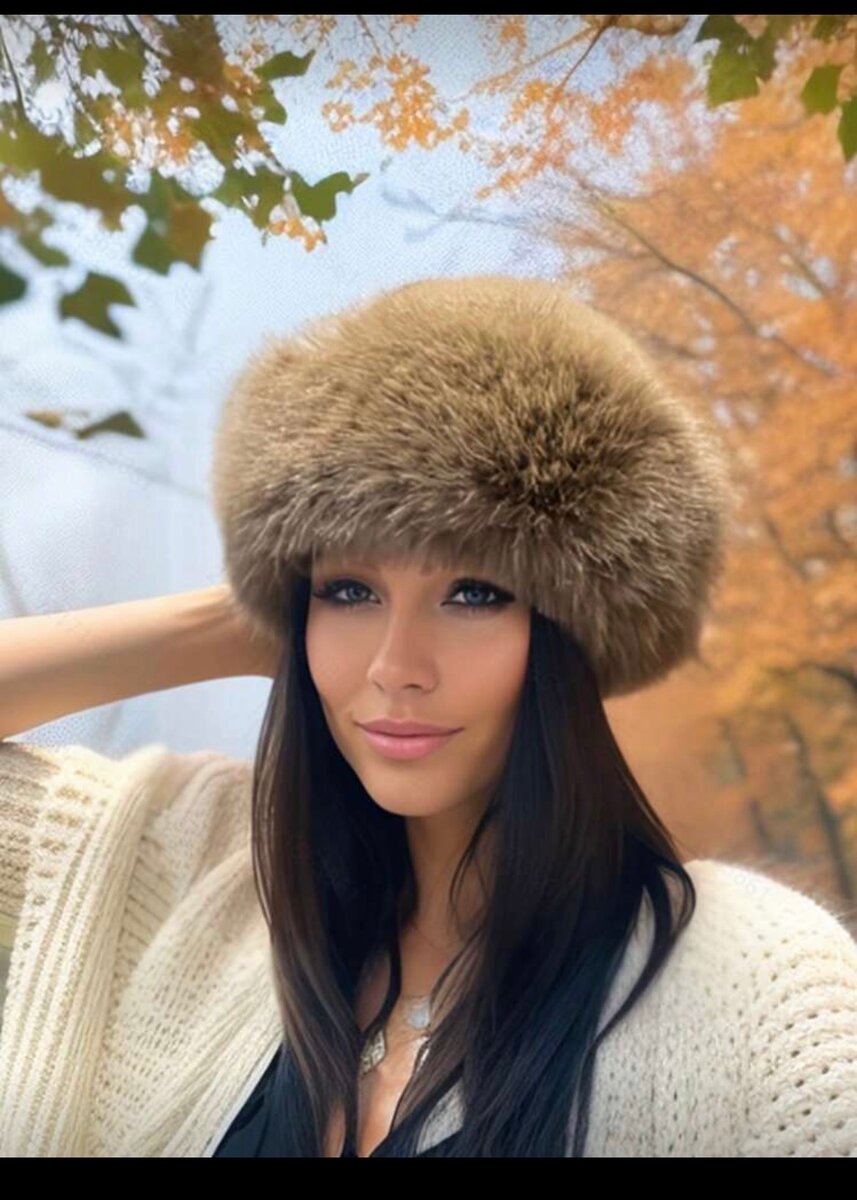 Chapeaux en fourrure élégants