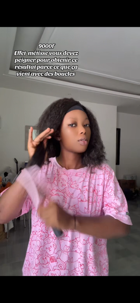 Perruque Bouclée Naturelle