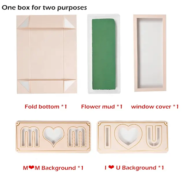 Boîte Cadeau Roses Éternelles