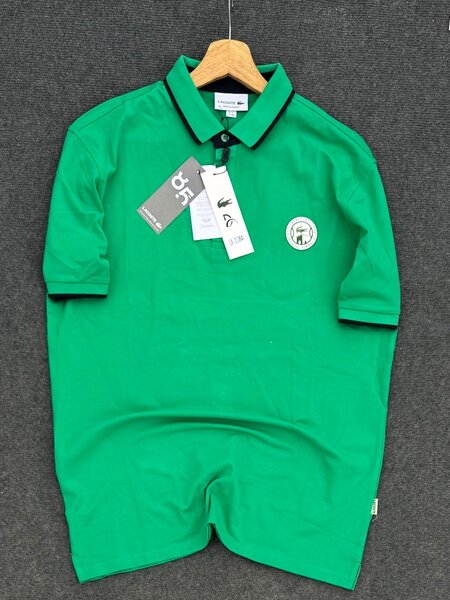 Polo Vert Classique Homme